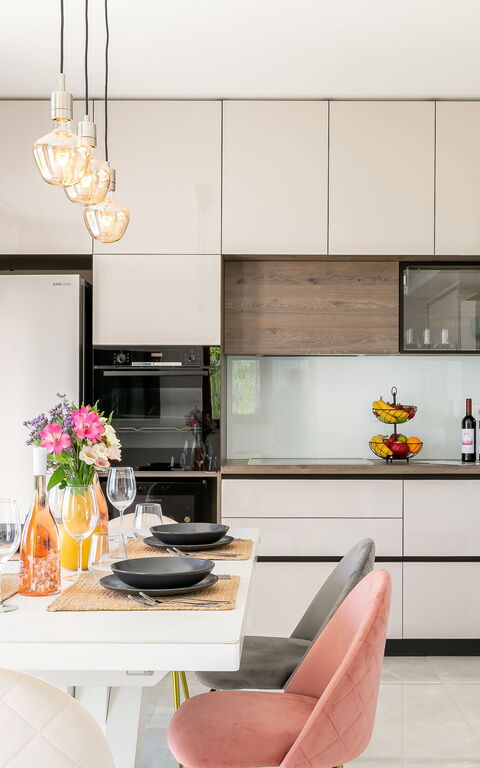 Villa Spectrum: Esszimmer, Küche