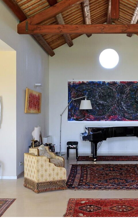 Villa Casale: Wohnzimmer