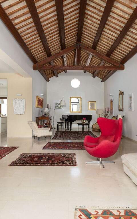 Villa Casale: Wohnzimmer