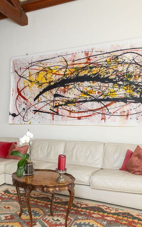 Villa Casale: Wohnzimmer