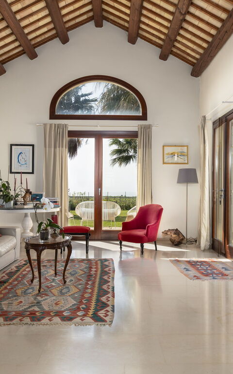 Villa Casale: Wohnzimmer