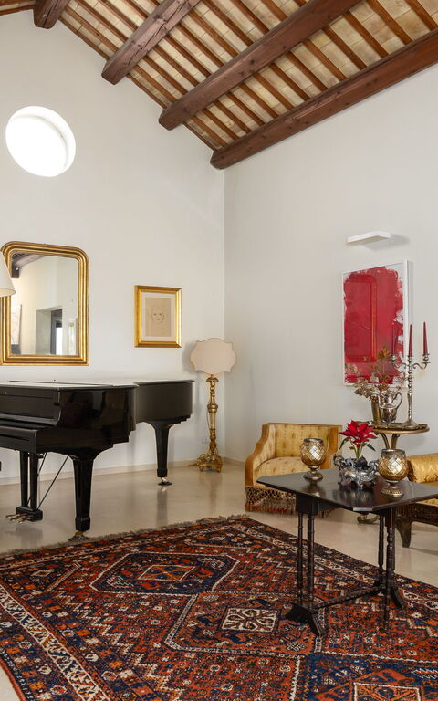 Villa Casale: Wohnzimmer