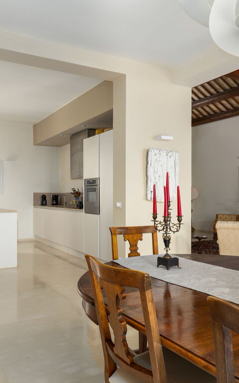 Villa Casale: Esszimmer