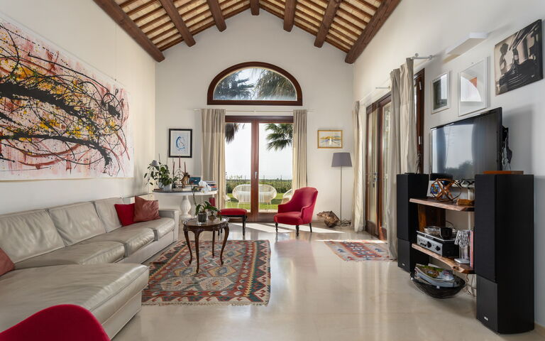 Villa Casale: Wohnzimmer