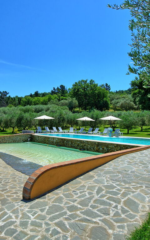 Villa Acquaviva: Draussen, Garten, Schwimmbad, Sommer