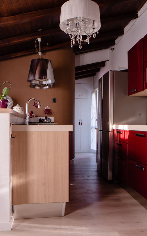 Villa Antici: Küche