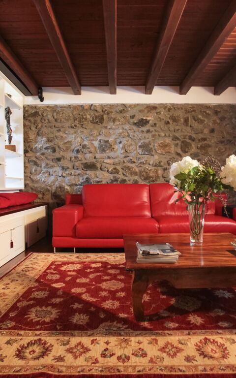 Villa Antici: Wohnzimmer