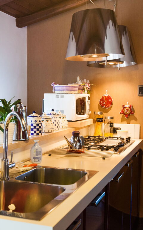 Villa Antici: Küche