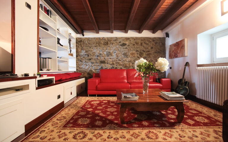 Villa Antici: Wohnzimmer