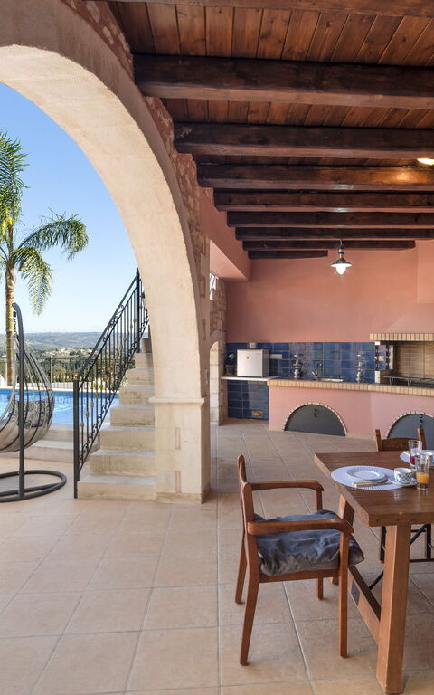 Villa Kois: Außen, Balkon / Terrasse / Patio, Draussen, Schwimmbad