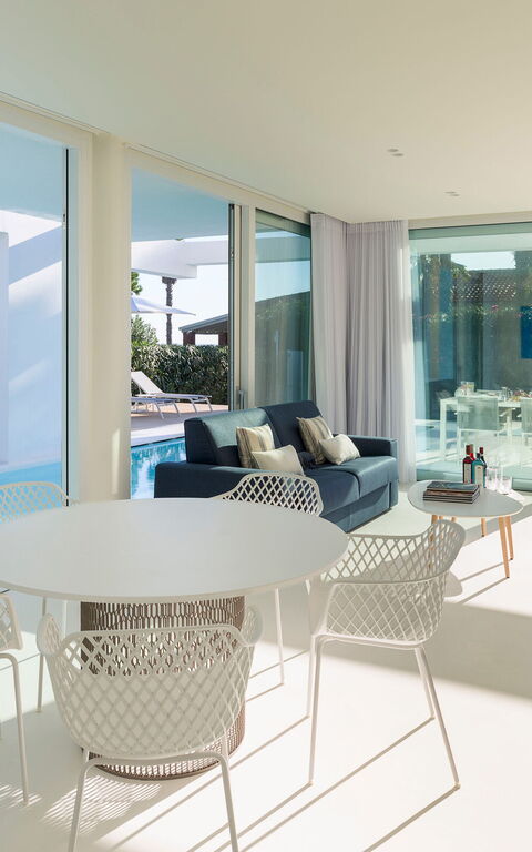 Villa Gadir: Wohnzimmer