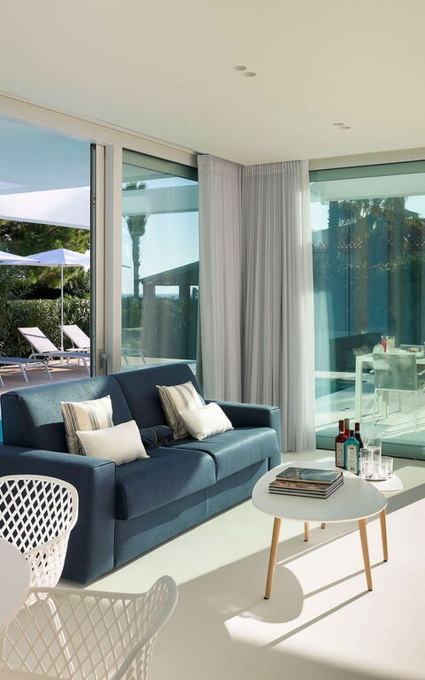 Villa Gadir: Wohnzimmer