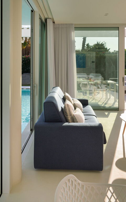 Villa Gadir: Wohnzimmer