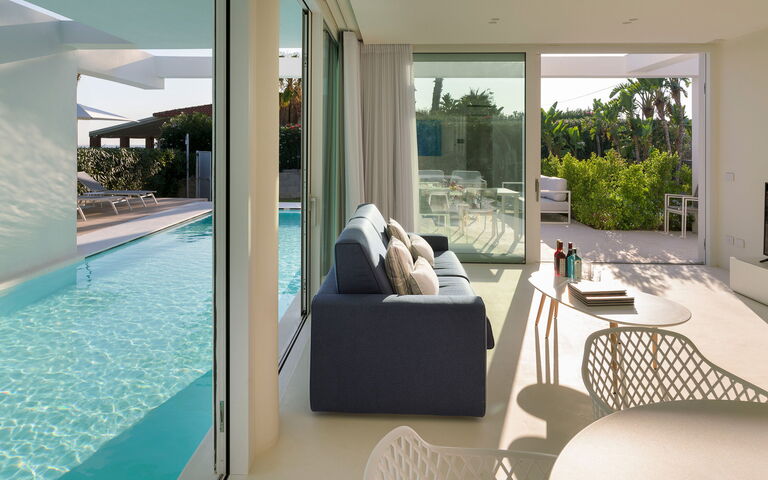 Villa Gadir: Wohnzimmer