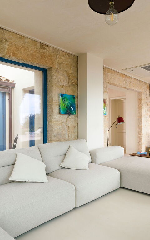 Villa Al Nair: Wohnzimmer