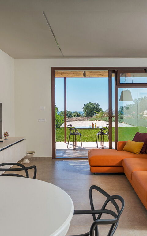 Gelso Bianco: Küche, Wohnzimmer