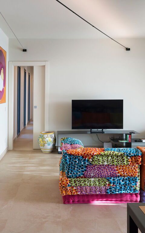 Gelso Bianco: Esszimmer, Wohnzimmer