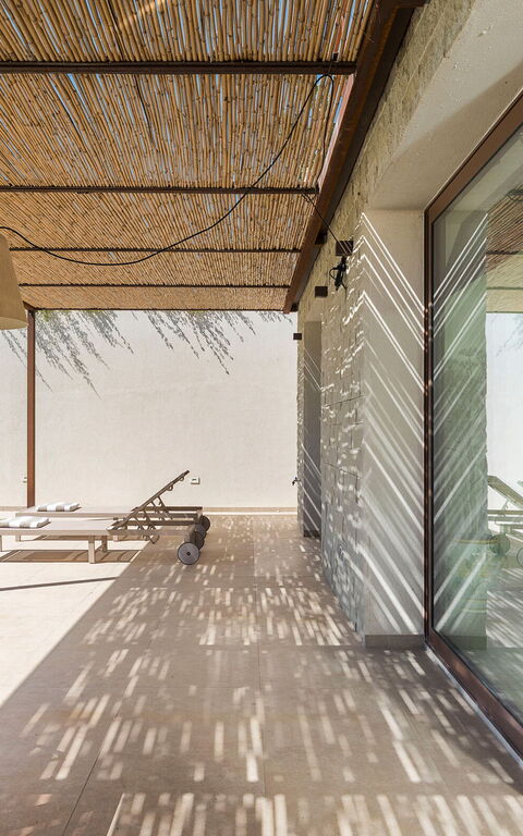 Gelso Bianco: Außen, Balkon / Terrasse / Patio, Draussen