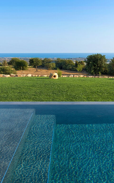 Villa Passo Salina: Garten, Schwimmbad