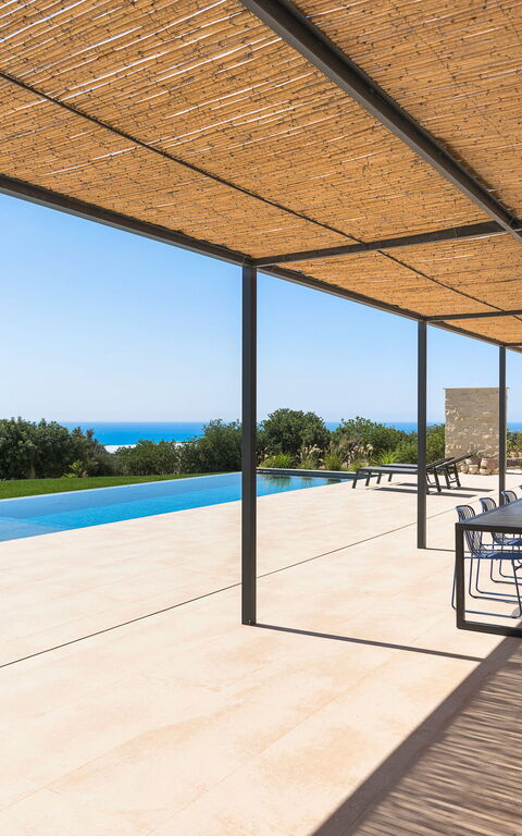 Villa Passo Salina: Balkon / Terrasse / Patio, Schwimmbad