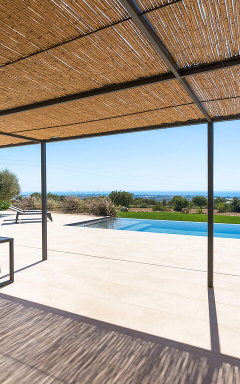 Villa Passo Salina: Balkon / Terrasse / Patio, Schwimmbad