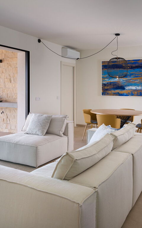 Villa Passo Salina: Wohnzimmer