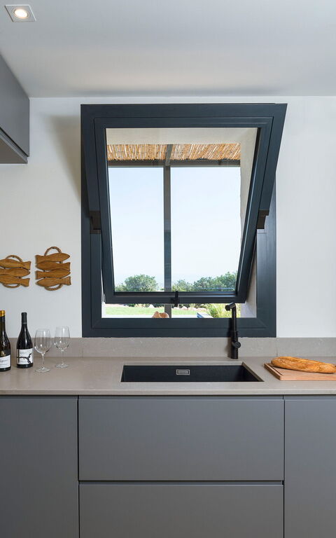 Villa Passo Salina: Küche