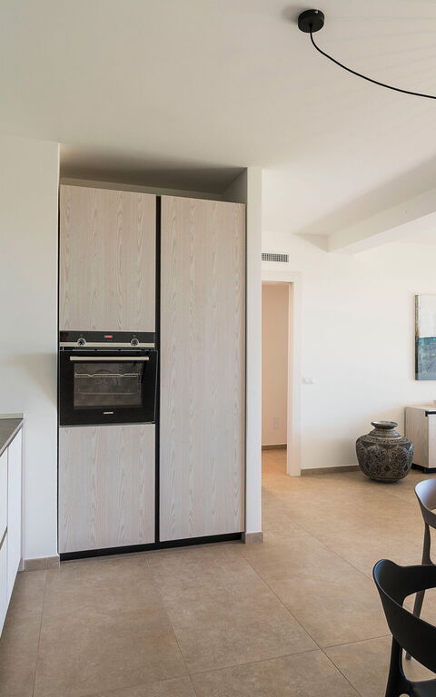 Villa Passo Salina: Esszimmer, Küche