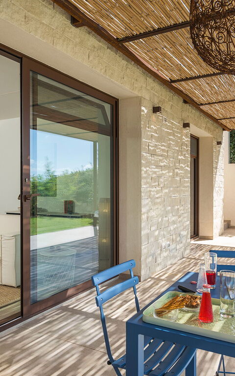 Villa Passo Salina: Balkon / Terrasse / Patio