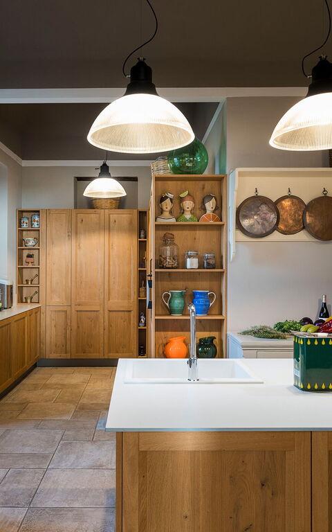 Villa Giuffrè: Küche