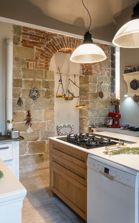 Villa Giuffrè: Küche