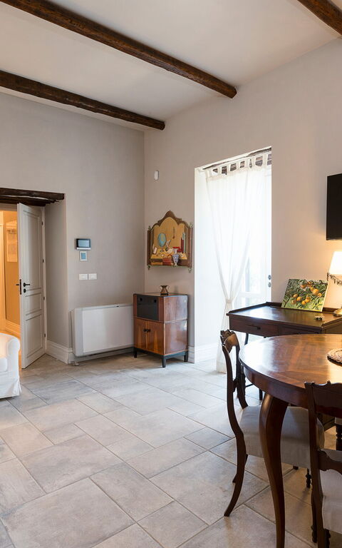 Villa Giuffrè: Wohnzimmer