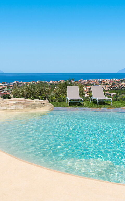 Villa Giuffrè: Ansichten, Außen, Draussen, Schwimmbad