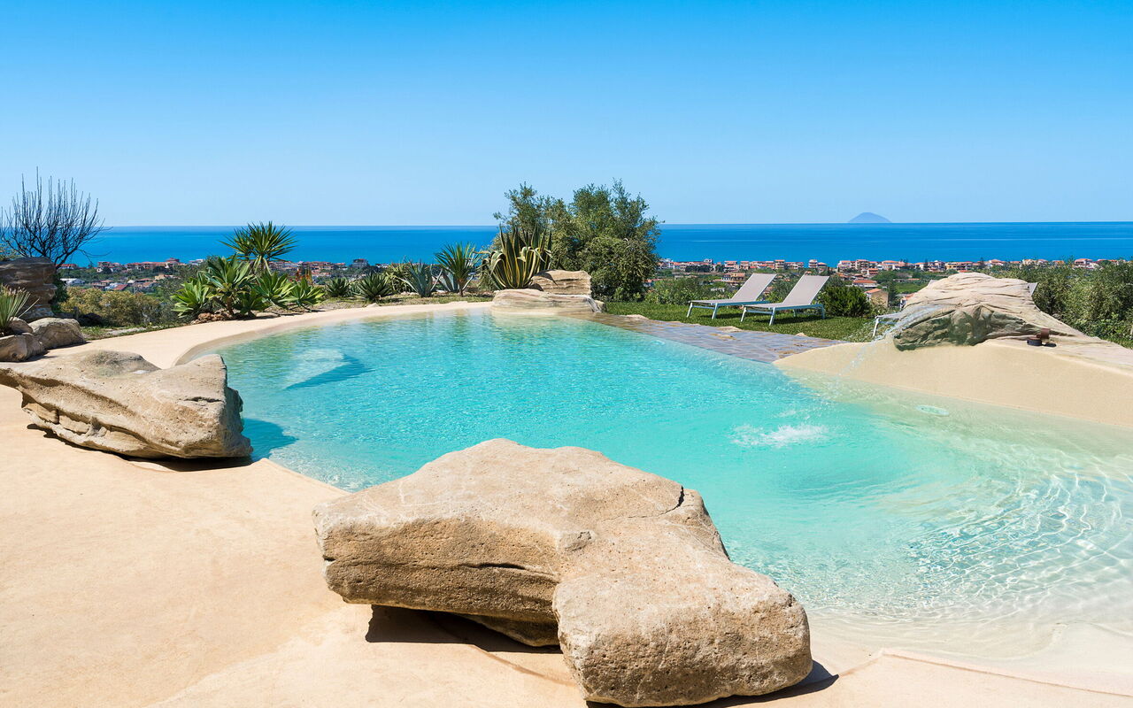 Villa Giuffrè: Ansichten, Außen, Draussen, Schwimmbad