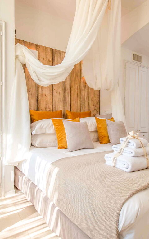 Masseria Lamacerase: Schlafzimmer