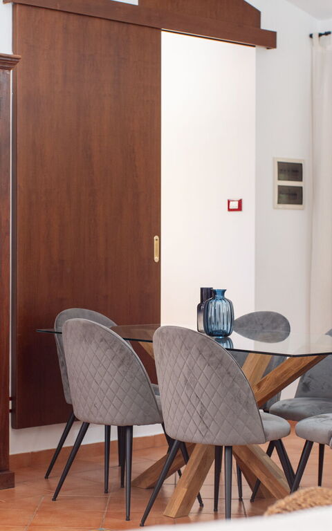 Villa Petra: Esszimmer