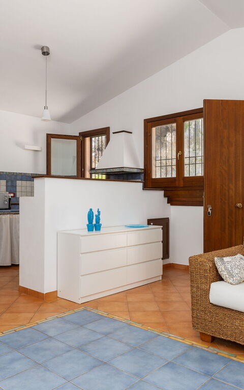 Villa Petra: Esszimmer, Wohnzimmer