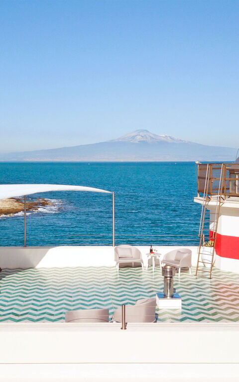 Villa Il Faro: Ansichten, Außen, Balkon / Terrasse / Patio, Draussen