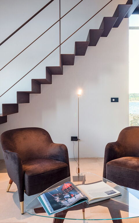 Villa Il Faro: Wohnzimmer