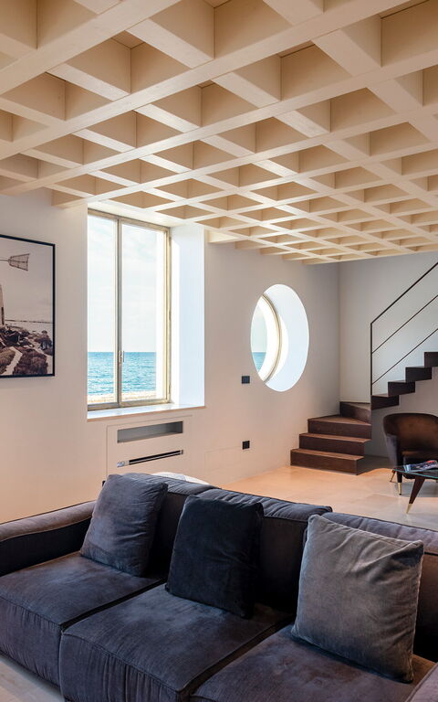 Villa Il Faro: Wohnzimmer