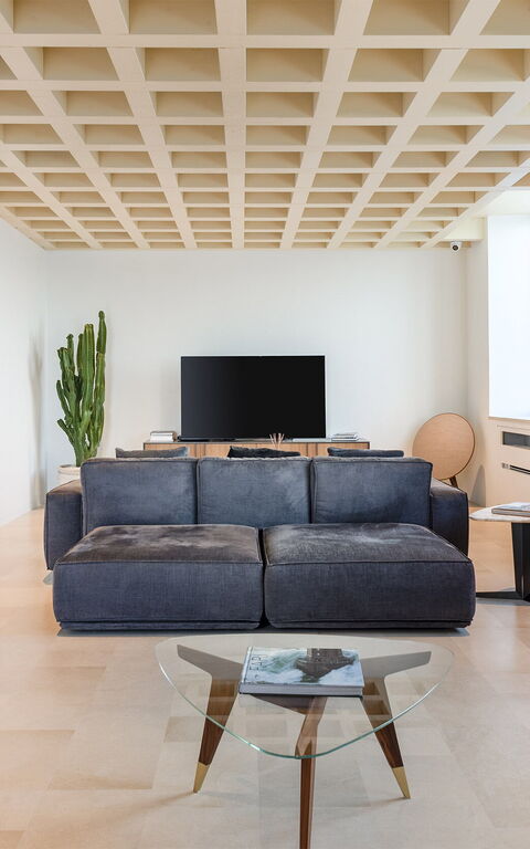 Villa Il Faro: Wohnzimmer