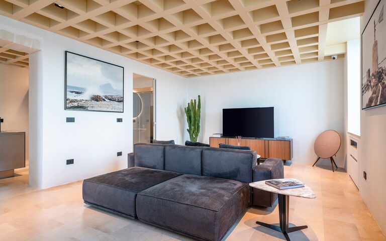Villa Il Faro: Wohnzimmer