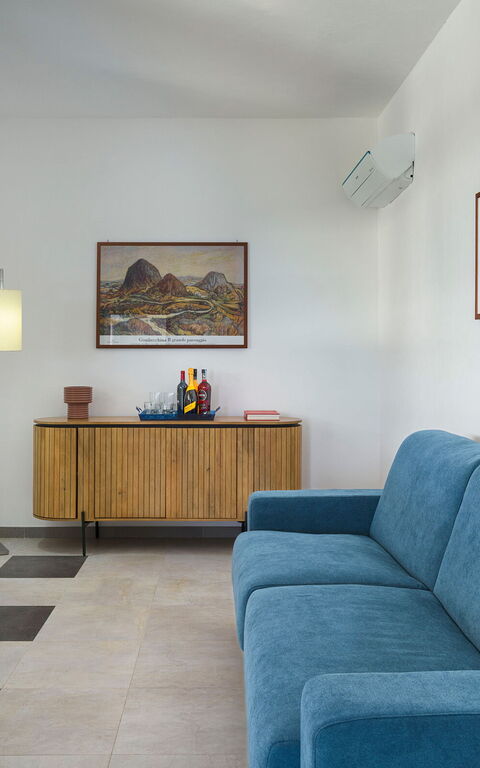 Villa Giglio Di Mare: Wohnzimmer