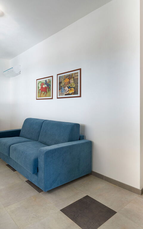 Villa Giglio Di Mare: Wohnzimmer