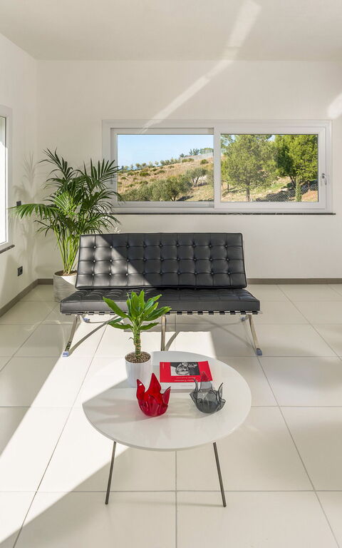 Villa Giglio Di Mare: Esszimmer, Wohnzimmer