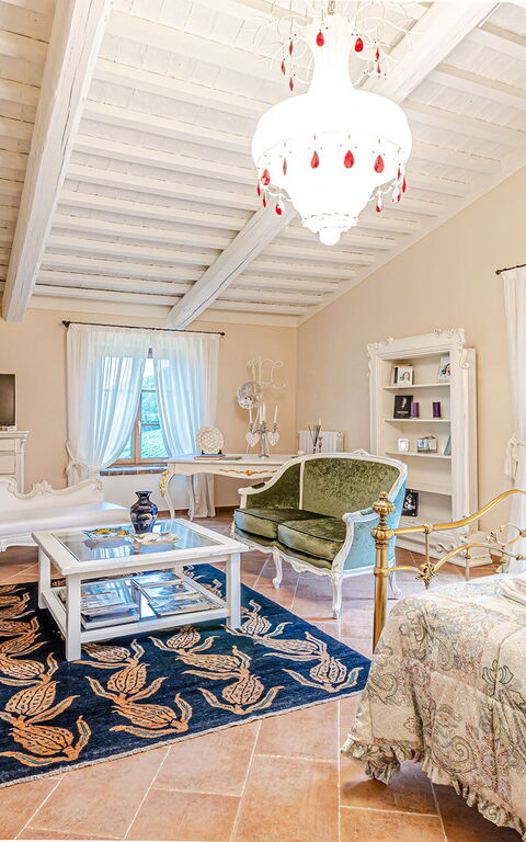 Chateau La Siroque: Schlafzimmer