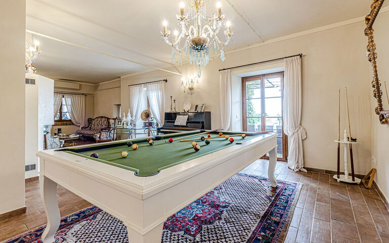 Chateau La Siroque: Wohnzimmer
