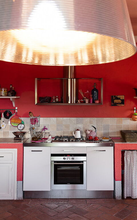 Villa Colle Di Sotto: Küche