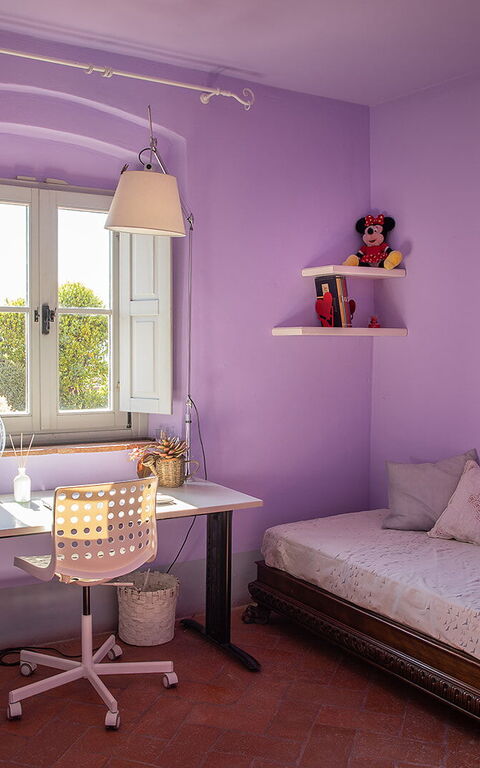 Villa Colle Di Sotto: Schlafzimmer