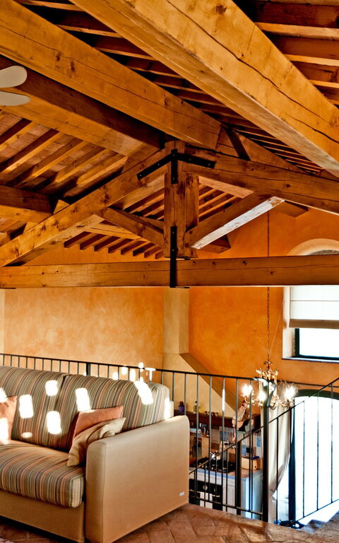 Cottage Colle Di Sotto: Wohnzimmer